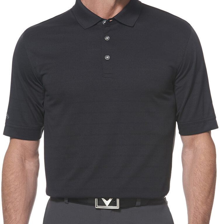 Callaway Men's Ventilated Polo in Black