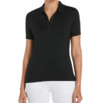 Callaway Women’s Opti-Dri Chev Polo in Black