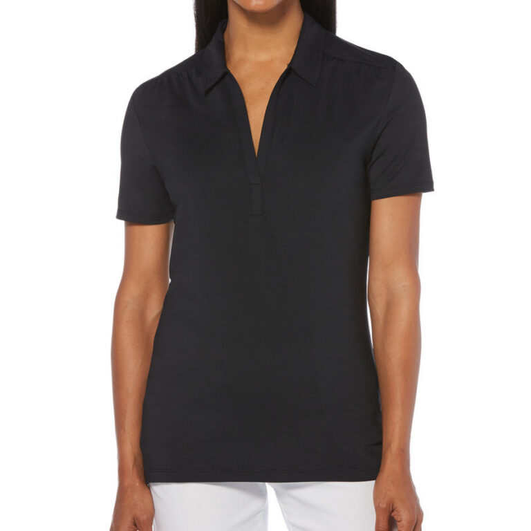 Callaway Women's Tonal Polo in Black