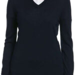 Callaway Women’s V-Neck Sweater in Navy Blue