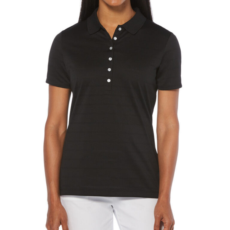 Callaway Women's Ventilated Polo in Black