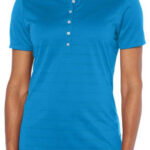 Callaway Women’s Ventilated Polo in Medium Blue