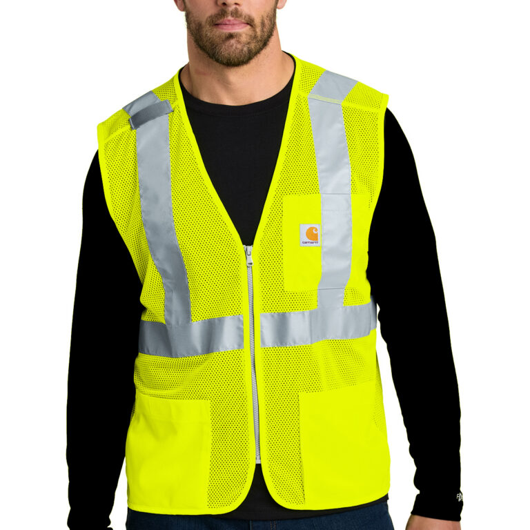 Carhartt ANSI Class 2 Mesh Zip-Front Vest
