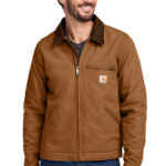 Carhartt Duck Detroit Jacket in Carhartt Brown