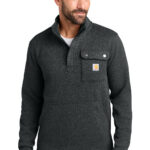 Carhartt Midweight 1/4-Zip Sweater Fleece in Black