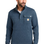 Carhartt Midweight 1/4-Zip Sweater Fleece in Faded Navy