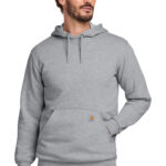 Carhartt Midweight Hooded Sweatshirt in Heather Grey