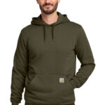 Carhartt Midweight Hooded Sweatshirt in Moss