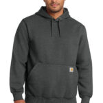 Carhartt Rain Defender Paxton Heavyweight Hooded Sweatshirt in Carbon Heather