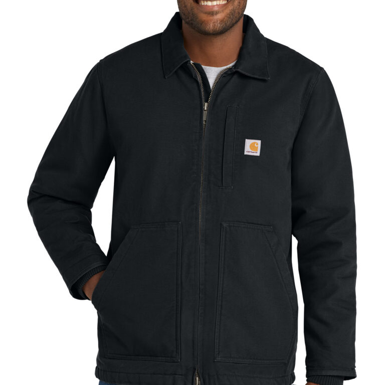 Carhartt Sherpa-Lined Coat in Black