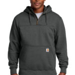Carhartt Tall Rain Defender Paxton Heavyweight Hooded Zip Mock Sweatshirt