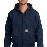 Carhartt Washed Duck Active Jac in Navy