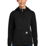Carhartt Women’s Clarksburg Full-Zip Hoodie in Black