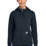 Carhartt Women’s Clarksburg Full-Zip Hoodie in Navy