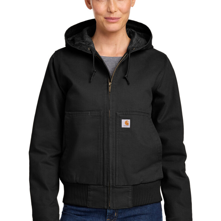 Carhartt Women’s Washed Duck Active Jac in Black