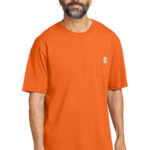 Carhartt Workwear Pocket Short Sleeve T-Shirt in Brite Orange