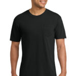 Comfort Colors Heavyweight Ring Spun Pocket Tee in Black