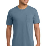 Comfort Colors Heavyweight Ring Spun Pocket Tee in Blue Jean
