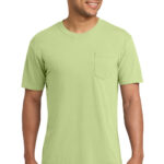 Comfort Colors Heavyweight Ring Spun Pocket Tee in Celadon