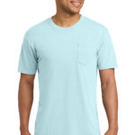 Comfort Colors Heavyweight Ring Spun Pocket Tee in Chambray