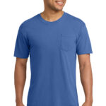 Comfort Colors Heavyweight Ring Spun Pocket Tee in Flo Blue