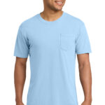 Comfort Colors Heavyweight Ring Spun Pocket Tee in Hydrangea