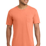 Comfort Colors Heavyweight Ring Spun Pocket Tee in Melon