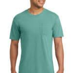 Comfort Colors Heavyweight Ring Spun Pocket Tee in Seafoam