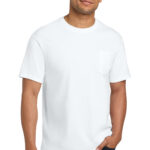 Comfort Colors Heavyweight Ring Spun Pocket Tee in White