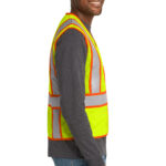 CornerStone ANSI 107 Class 2 Mesh Zippered Two-Tone Vest