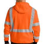CornerStone ANSI 107 Class 3 Heavy-Duty Fleece Full-Zip Hoodie