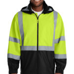 CornerStone ANSI 107 Class 3 Safety Windbreaker in Safety Yellow