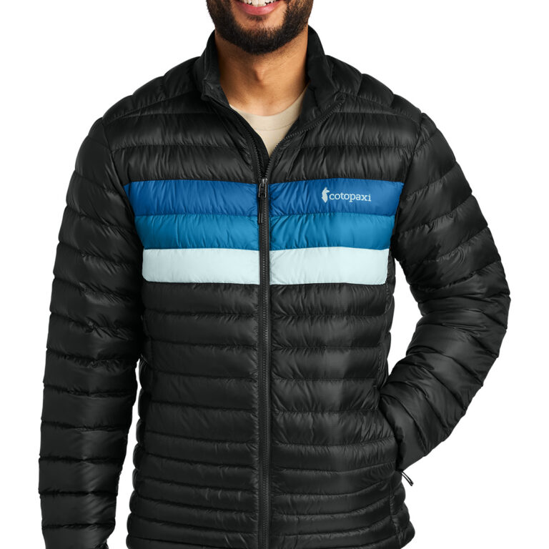 Cotopaxi Fuego Down Jacket in Black/ Atlantic