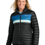 Cotopaxi Women’s Fuego Down Jacket in Black/ Atlantic