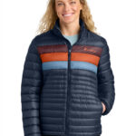 Cotopaxi Women’s Fuego Down Jacket in Maritime/ Mulberry