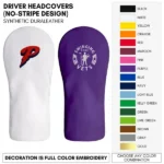 Custom Leather Driver Headcover
