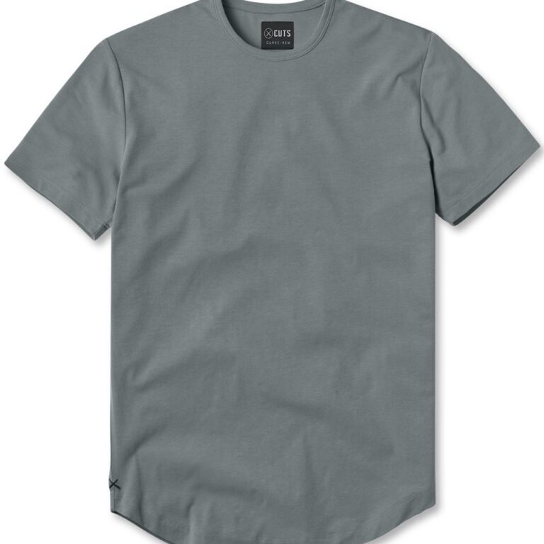 Cuts AO Curve-Hem Tee in Sage