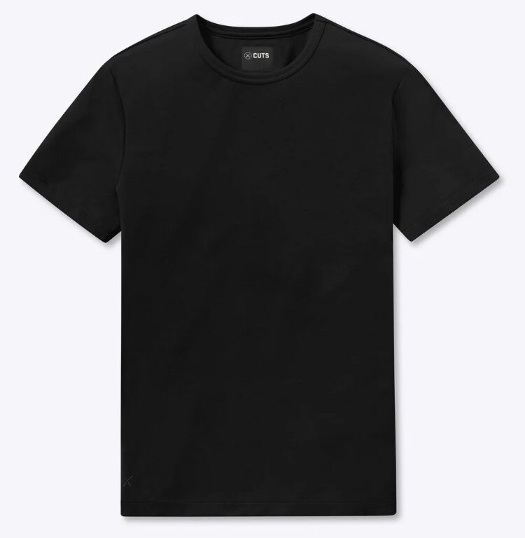 Cuts AO Forever Tee in Black