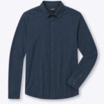 Cuts AO Long Sleeve Button-Up in Pacific Blue