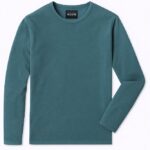 Cuts AO Long Sleeve Forever Tee in North Atlantic