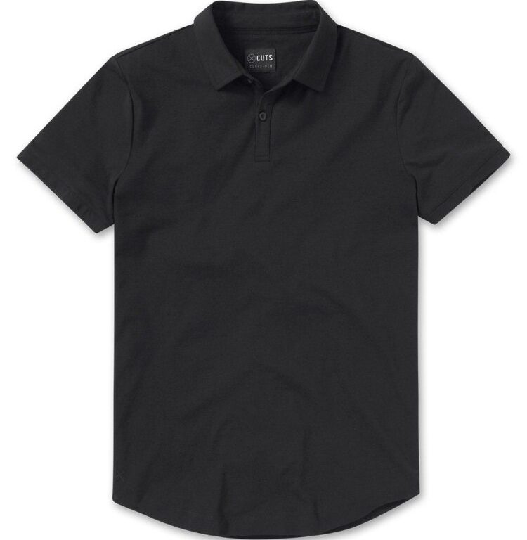 Cuts AO Polo in Black