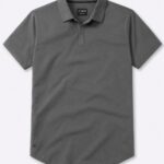 Cuts AO Polo in Charcoal