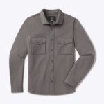 Cuts Hyperloop Overshirt in Charcoal
