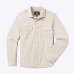 Cuts Hyperloop Overshirt in Ivory