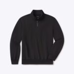 Cuts Hyperloop Quarter-Zip in Black