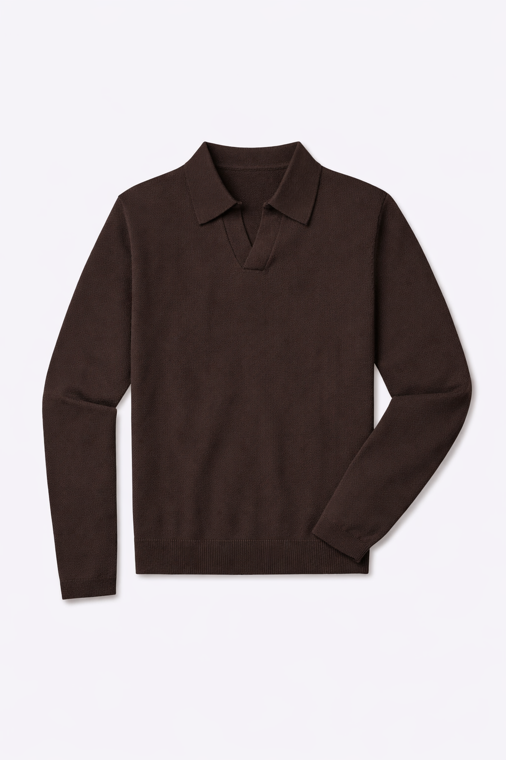 Cuts Riviera Knit Long Sleeve Polo