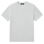 Cuts Riviera Texture Tee in Nimbus