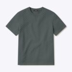 Cuts Riviera Texture Tee in Urban Chic