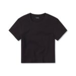 Cuts Women’s Tomboy Cropped Tee in Black