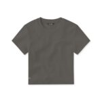 Cuts Women’s Tomboy Cropped Tee in Steel